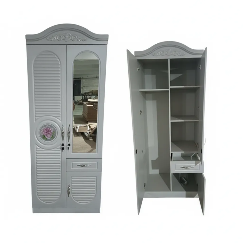 Victorian Charm 2-Door Wardrobe