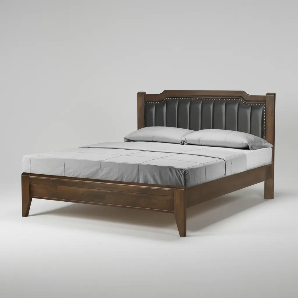 Modern Upholstered Double Bed