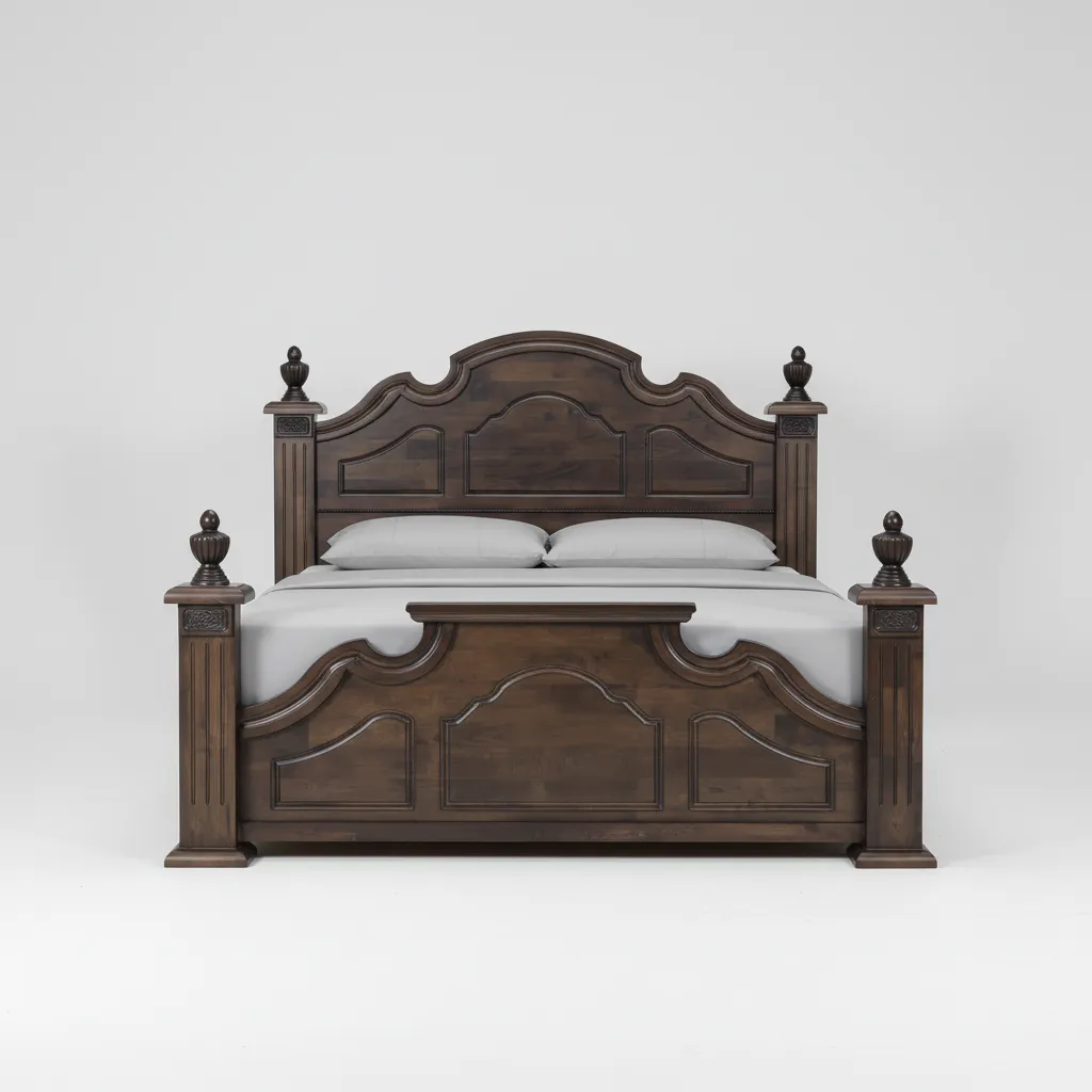 Ornate Arch Poster Bed