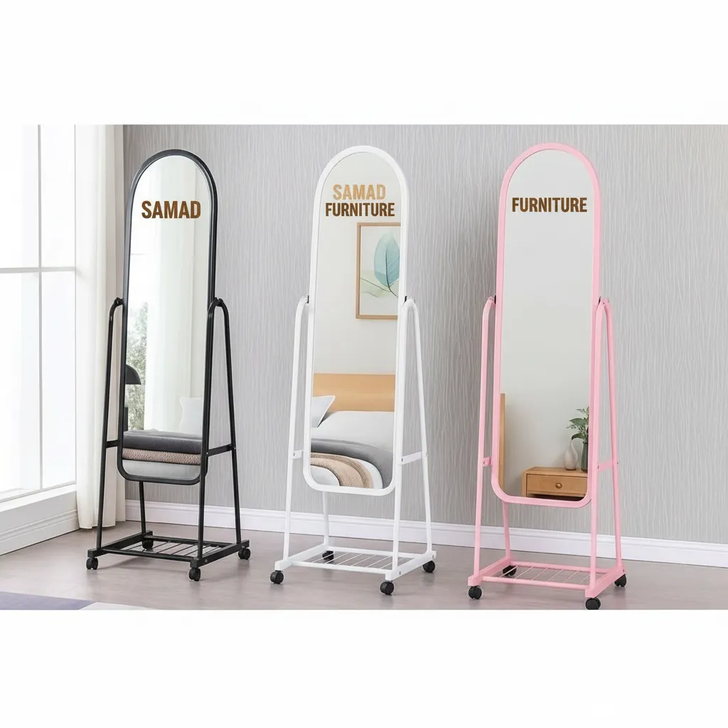 Dudukan Cermin Teardrop